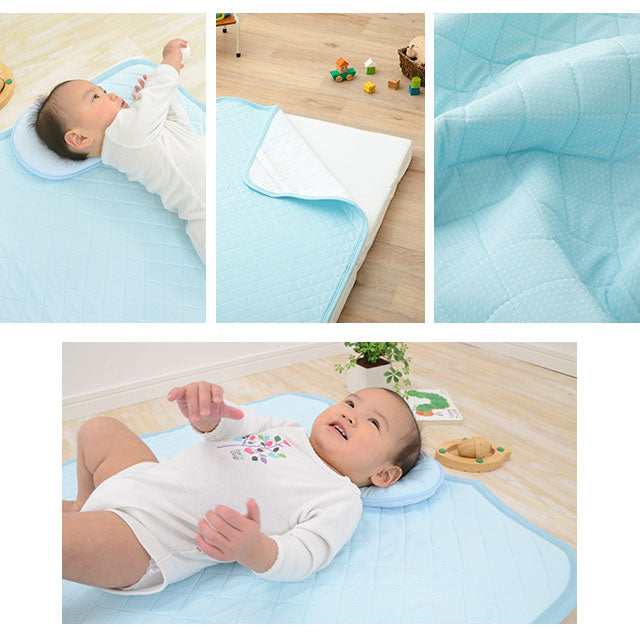 ひんやりパッド ベビーサイズ 70×120cm 日本製 西川リビング 夏用ベビー寝具