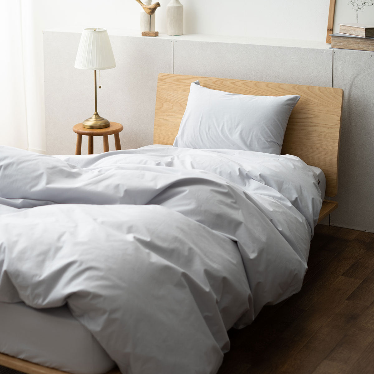 枕カバー 43×100cm 綿100％ 抗菌 防臭 防ダニ エムールカラー ｜ 寝具