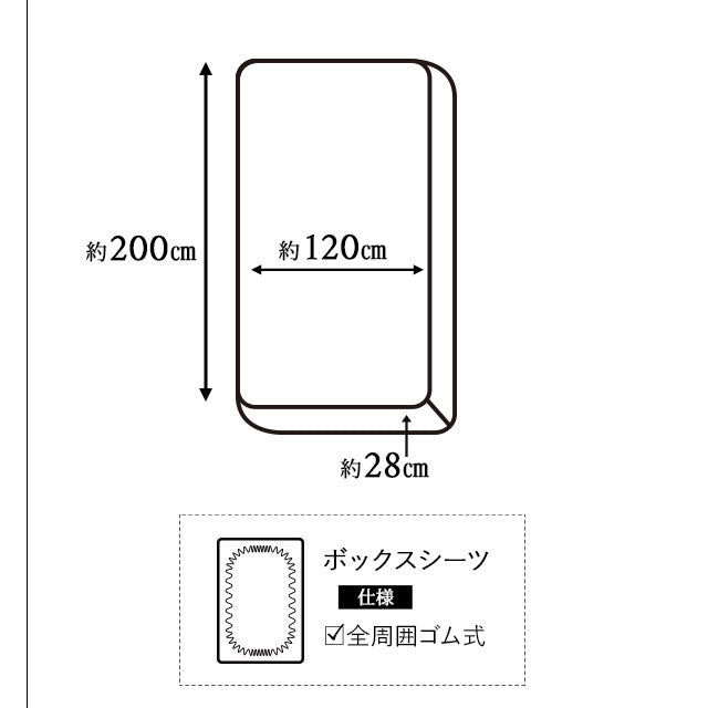 布団カバー 3点セット セミダブルサイズ ベッド用 日本製 綿100% 抗菌・防臭・防ダニ （掛け布団カバー・ボックスシーツ・ピロケース）