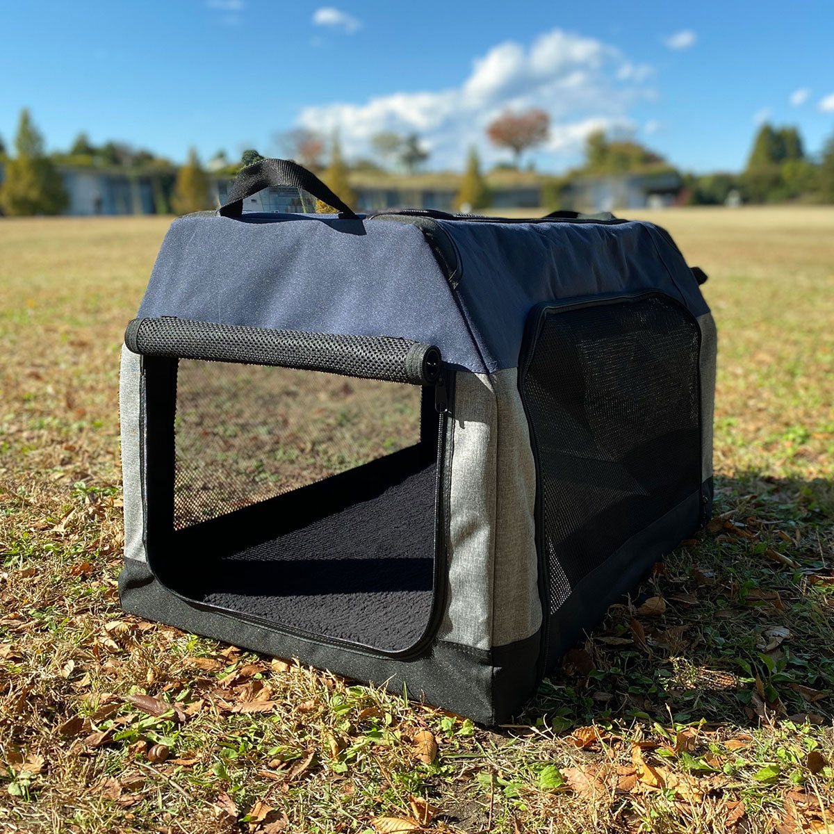 犬用 ペットキャリー 折りたたみ ケージ 防災 アウトドア 車 ソフトクレート 犬 折り畳み サークル 頑丈 キャリーバッグ テントみたいなおうち