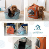 キャリーバッグ キャリーケース ショルダー ハンディ 2WAY ハウス ベッド 耐荷 10kg 小型犬 犬 猫 軽量 収納 キャリーバック ペットキャリー トラベルキャリー