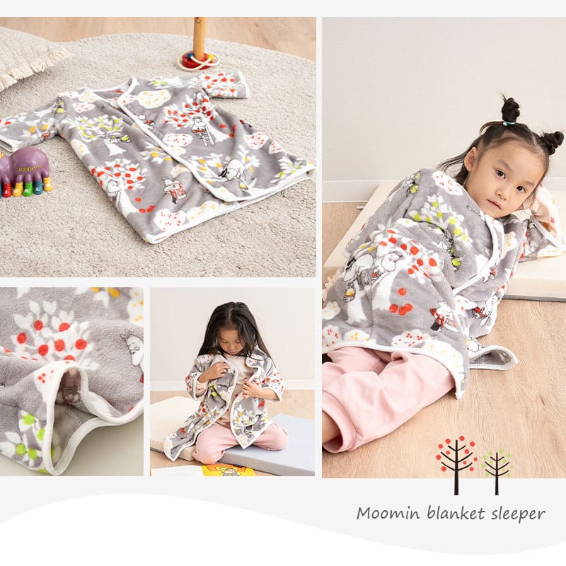 2WAY 袖付きスリーパー カバーオール 袖あり 0～5歳 子供 赤ちゃん キッズスリーパー ベビースリーパー 着る毛布 低ホルムアルデヒド 防寒対策 寝冷え防止