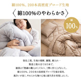 掛け布団 ダブルサイズ 日本製 抗菌 防臭 防ダニ  非圧縮タイプ オールシーズン用