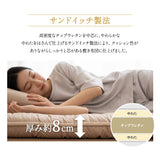 敷き布団 シングルサイズ 日本製 へたりにくい