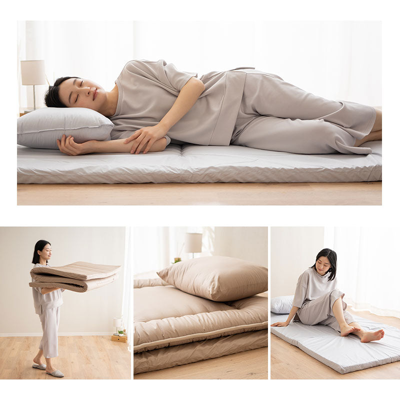 エムールカラー】アンダーマットレス セミダブル 敷き布団 日本製 綿