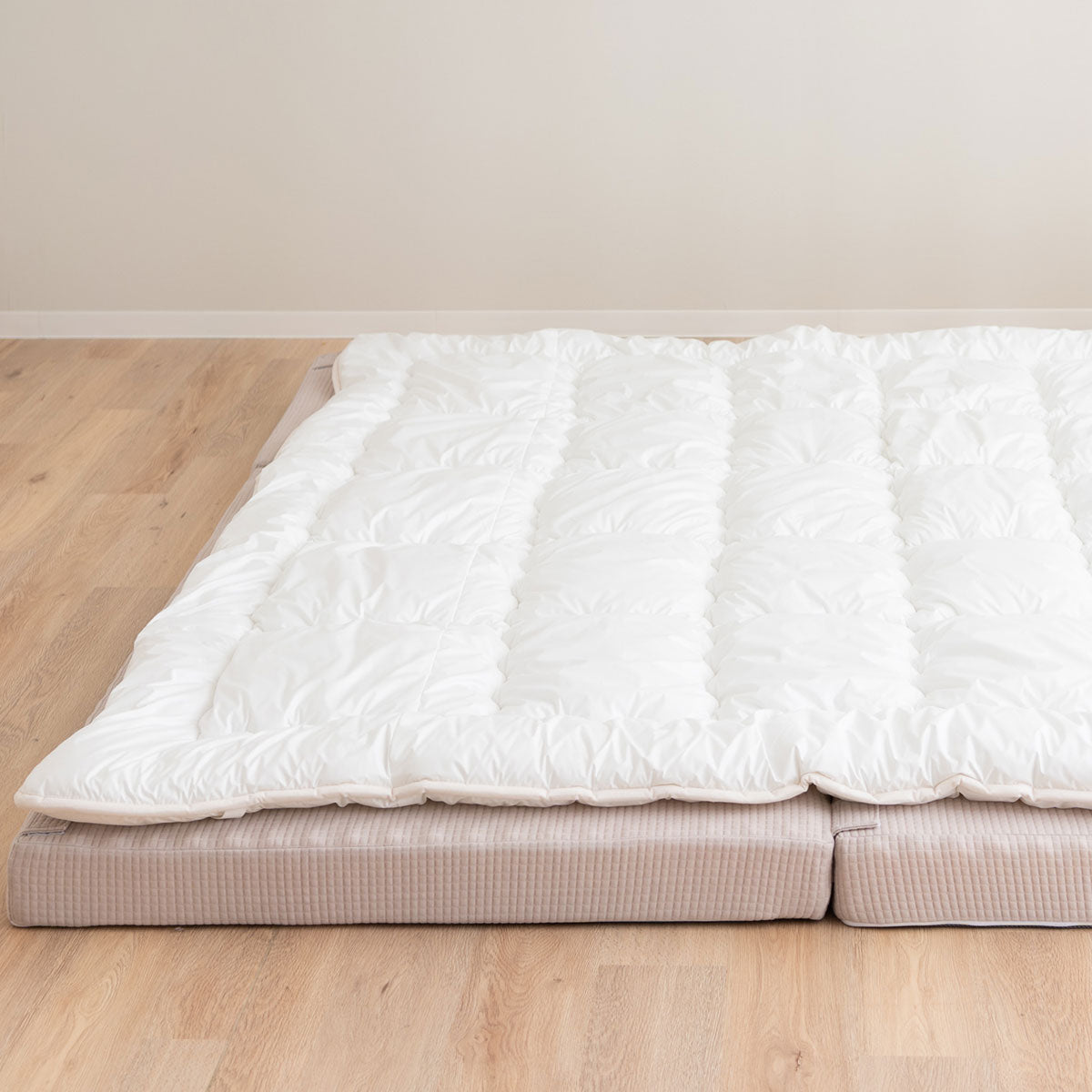 極厚 敷きパッド ワイドキング 幅200cm ファミリーマットレス専用