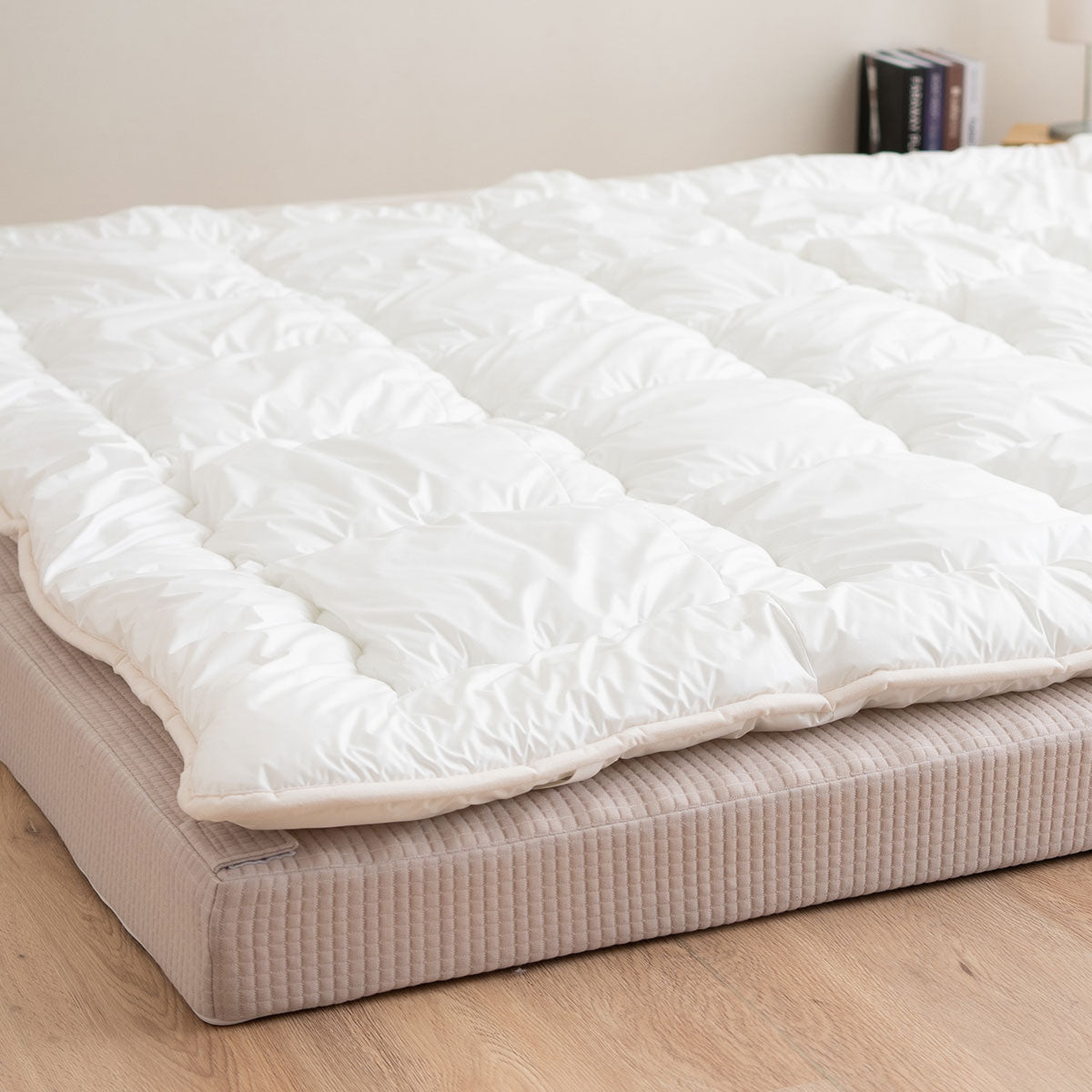 極厚 敷きパッド ワイドキング 幅300cm ファミリーマットレス専用