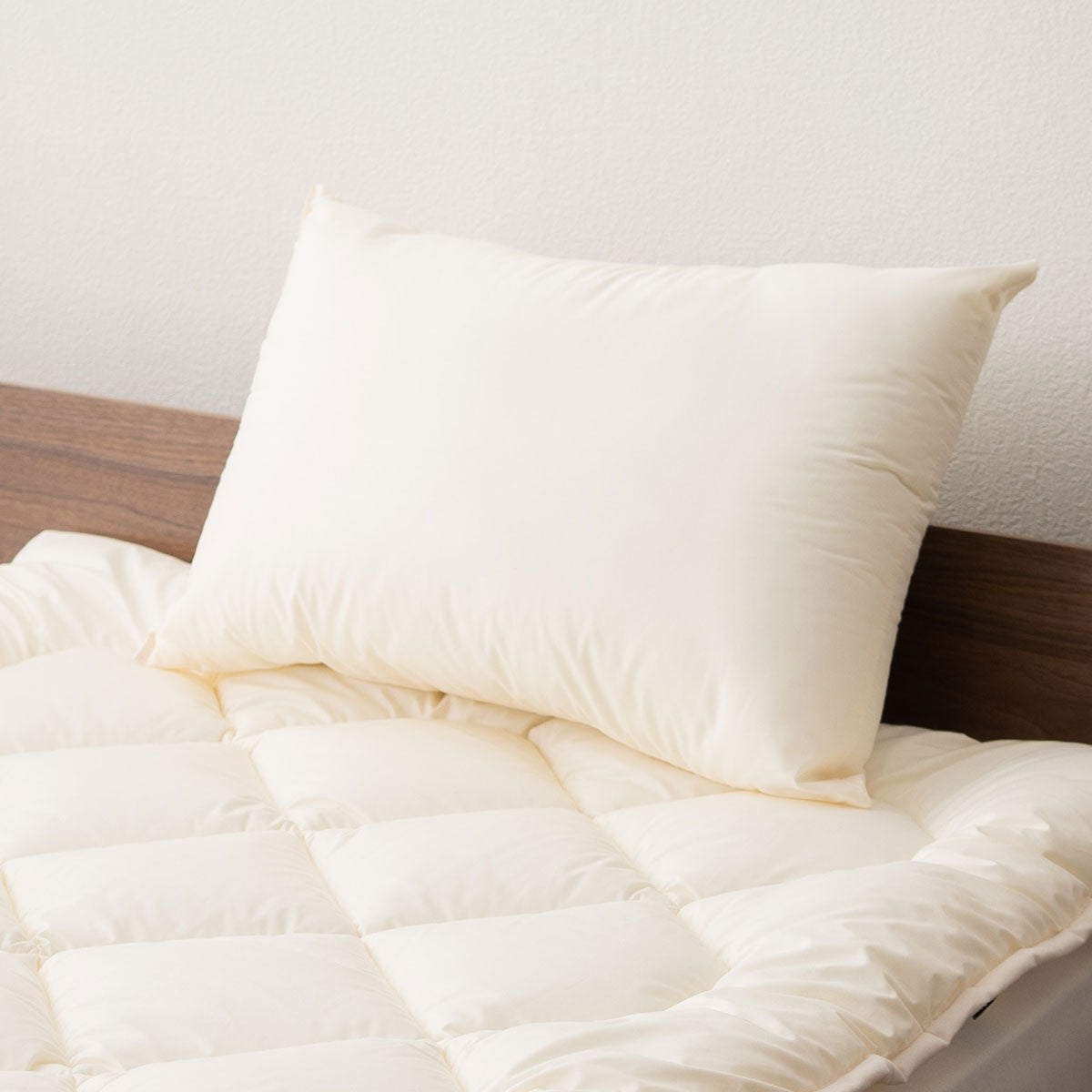 枕 まくら ピロー 43×63cm わた入り 日本製 【ぜんぶ洗える】 │ 布団