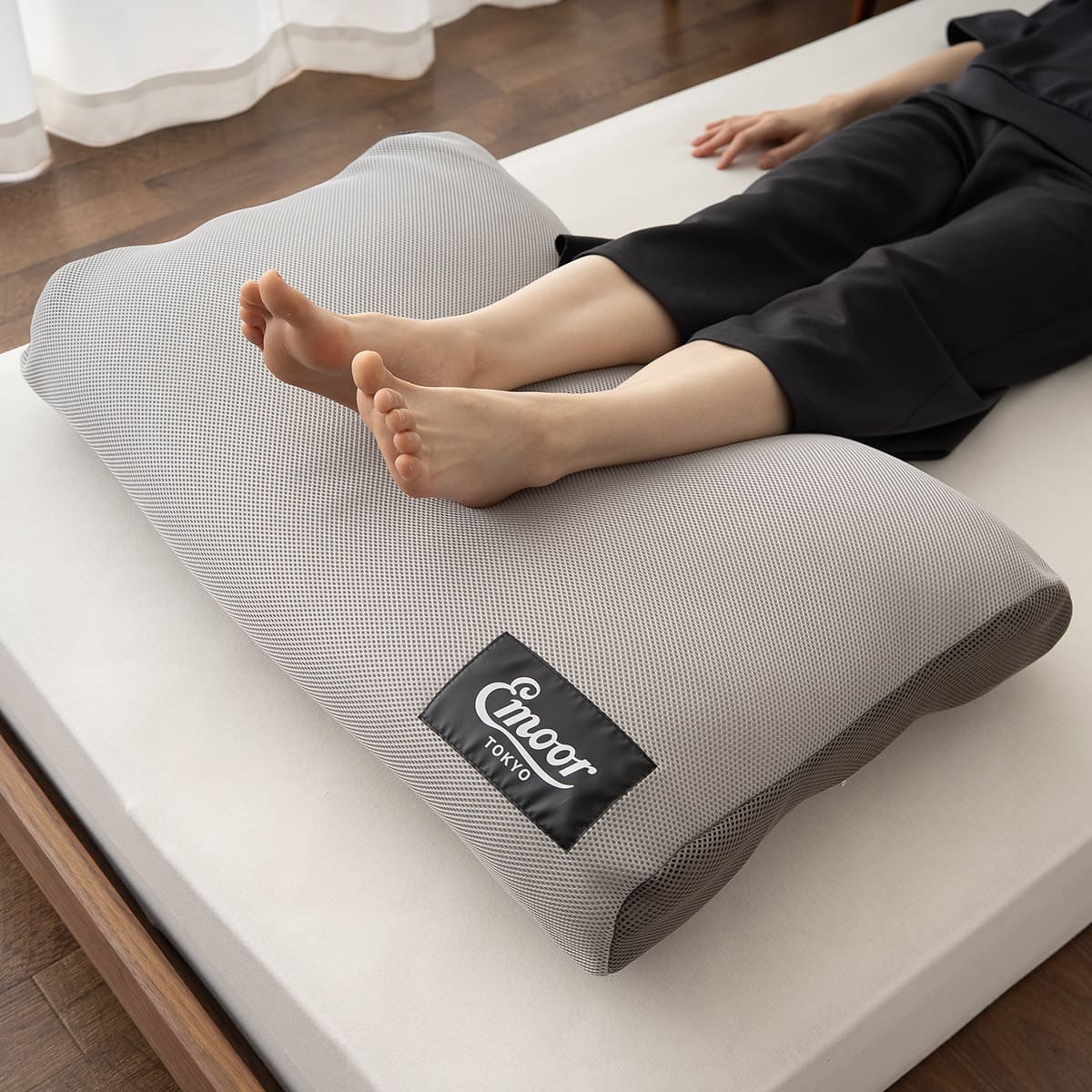 ファインエアー(R) フットピロー 足枕 足まくら 日本製 丸洗い