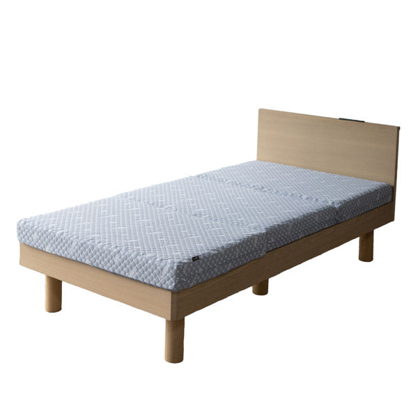 居間になる畳ベッド 選べるマットレス 2点セット ( #101 ジャストフレーム フラットタイプ ) ダブル