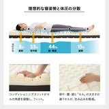 居間になる畳ベッド 選べるマットレス 2点セット ( #101 ジャストフレーム フラットタイプ ) セミダブル