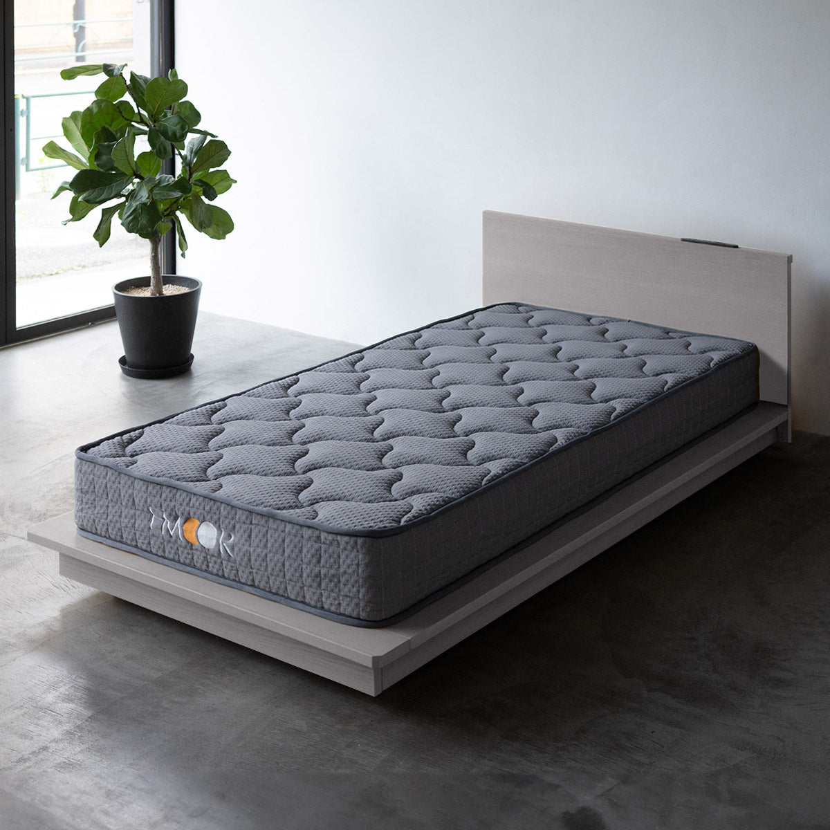 畳ベッド マットレス 2点セット シングル ステージフレーム フラット