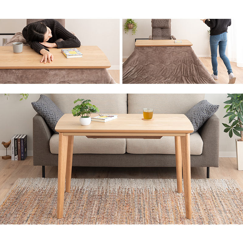 こたつ 長方形 ハイタイプ ハイタイプ こたつ ダイニング テーブル 単品 ハイタイプこたつ