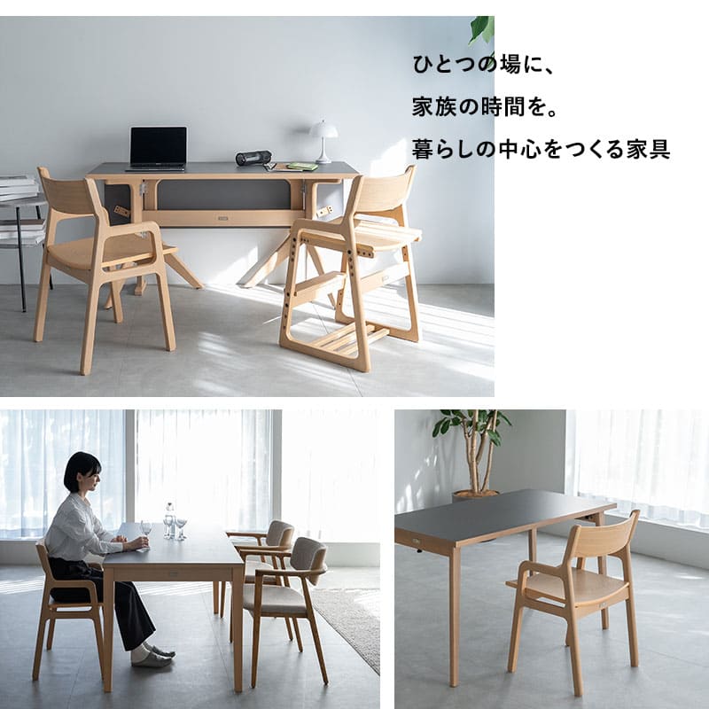 ダイニングチェア 2脚セット 肘掛け付き ハイチェア デスクチェア 食卓