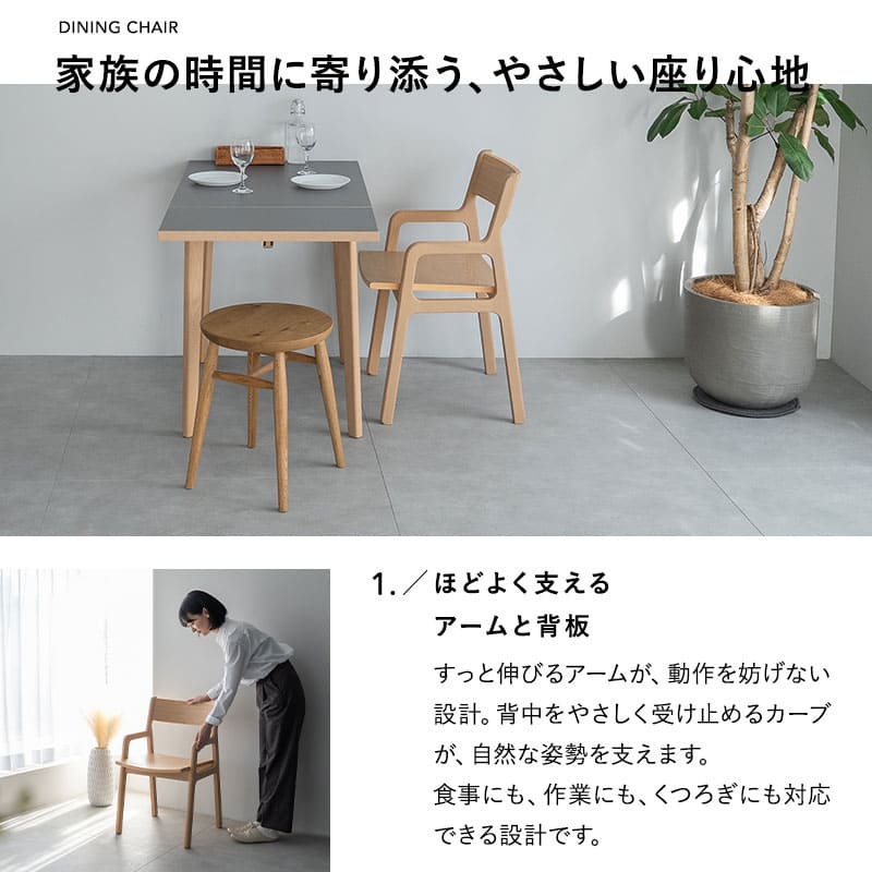 ダイニングチェア 2脚セット 肘掛け付き ハイチェア デスクチェア 食卓