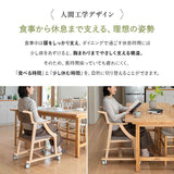 食を楽しむための椅子 みのり サポート ダイニングチェア 高座椅子 すぐに使える完成品 食事 軽休息 肘掛け付き キャスター付き 介護 介助 ブラウン 母の日 父の日 敬老の日 ギフト 誕生日 プレゼント 一人掛け コンパクト 軽量　青山ショールーム体験可
