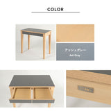 キッズデスク 学習机 勉強机 キッズテーブル ハイテーブル 幅80cm 引き出し付き リビング ダイニング 子供部屋 キッズルーム 入学準備 入園準備 リビング学習 勉強 学習 宿題 お絵かき お片付け リビング収納 収納家具 キッズ家具 そだちの居場所 クラット