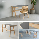 ワークデスク PCデスク パソコンデスク 幅120cm 学習デスク 学習机 勉強机 食卓テーブル ハイテーブル 作業スペース 木製 食卓用 リビング ダイニング オフィス カフェ 飲食店 ショップ 施設 ショールーム 食事 ワーク 作業 PC 在宅 リモート テレワーク リビング学習 キッズデスク 勉強 学習 宿題 空間に溶け込む クラット