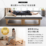 折りたたみベッド すのこベッド  完成品 横揺れ防止 安全ロック付き アシスト機能付き キャスター付き 取っ手付き 通気性 ごろ寝 コンパクトサイズ