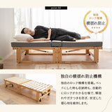 折りたたみベッド 3つ折り専用マットレス 2点セット 幅65cm コンパクトショートサイズ ごろ寝 子供用 狭小住宅 来客用 避難用