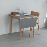 バディテーブル 伸長式ダイニングテーブル 食卓テーブル 幅110cm 拡張 折りたたみ 長方形 角型 2人掛け 単品 木製 折りたたみテーブル デスク ハイテーブル 食卓用 リビング ダイニング 食事 ワーク 作業 PC リビング学習 勉強 学習 宿題 なかまを呼べるダイニング クラット