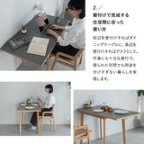 バディテーブル 伸長式ダイニングテーブル 食卓テーブル 幅110cm 拡張 折りたたみ 長方形 角型 2人掛け 単品 木製 折りたたみテーブル デスク ハイテーブル 食卓用 リビング ダイニング 食事 ワーク 作業 PC リビング学習 勉強 学習 宿題 なかまを呼べるダイニング クラット