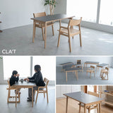 フォルディテーブル ダイニングテーブル 食卓テーブル 幅120cm 折りたたみ 長方形 角型 2人掛け 単品 木製 折りたたみテーブル デスク ハイテーブル 食卓用 リビング ダイニング 食事 ワーク 作業 PC リビング学習 勉強 学習 宿題 ふたりの暮らし クラット