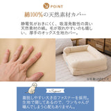 年代に合わせて選ぶ 3Dベッド やわらか丸洗いタイプ シニア＆ハイシニア用 中型犬 大型犬 洗えるカバー付き ペットベッド ドッグベッド 犬用 ペット用 ベッド カドラー ペット用品