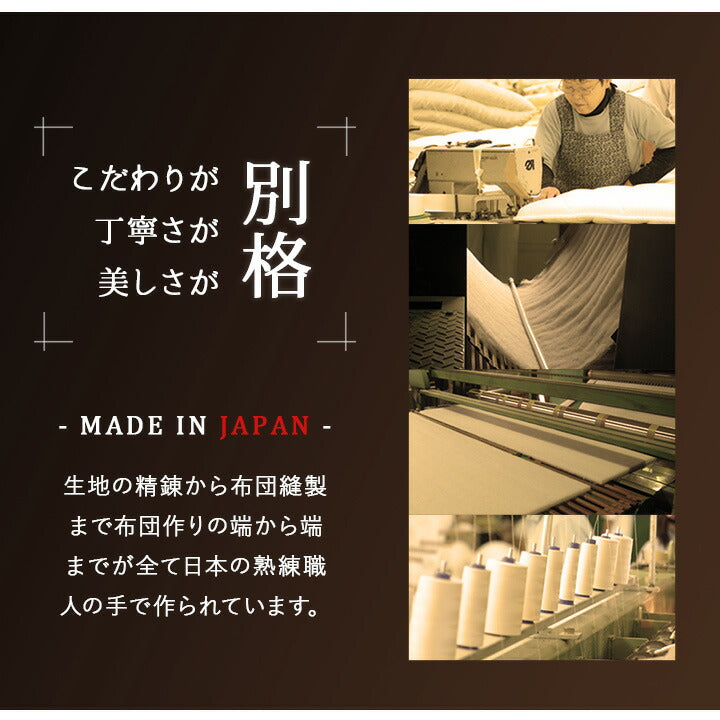 敷き布団 ダブルサイズ  約140×200cm 日本製 軽量 6つ折り 抗菌 防臭 防ダニ