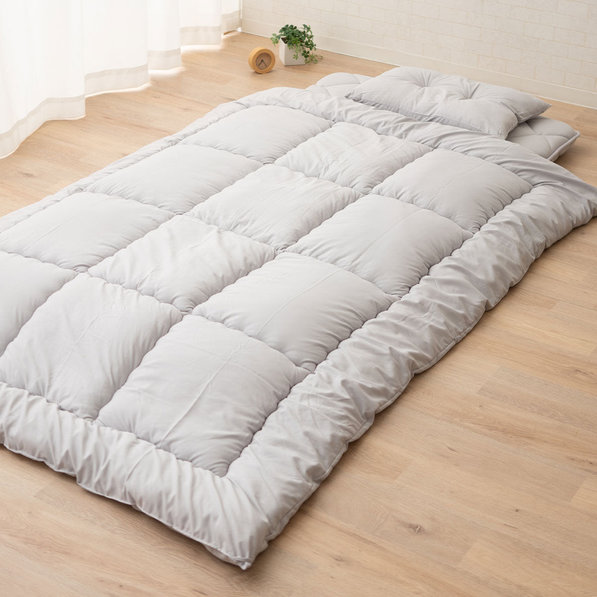 日本製 布団3点セット 「クラッセ3」 シングル 掛け布団 敷き布団 枕