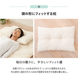 エムールの「ダニを通さない」日本製布団 3点セット シングル （掛け布団・敷き布団・枕） 抗菌 防臭 防ダニ 組布団 布団セット 掛け敷き枕 ウレタン入り