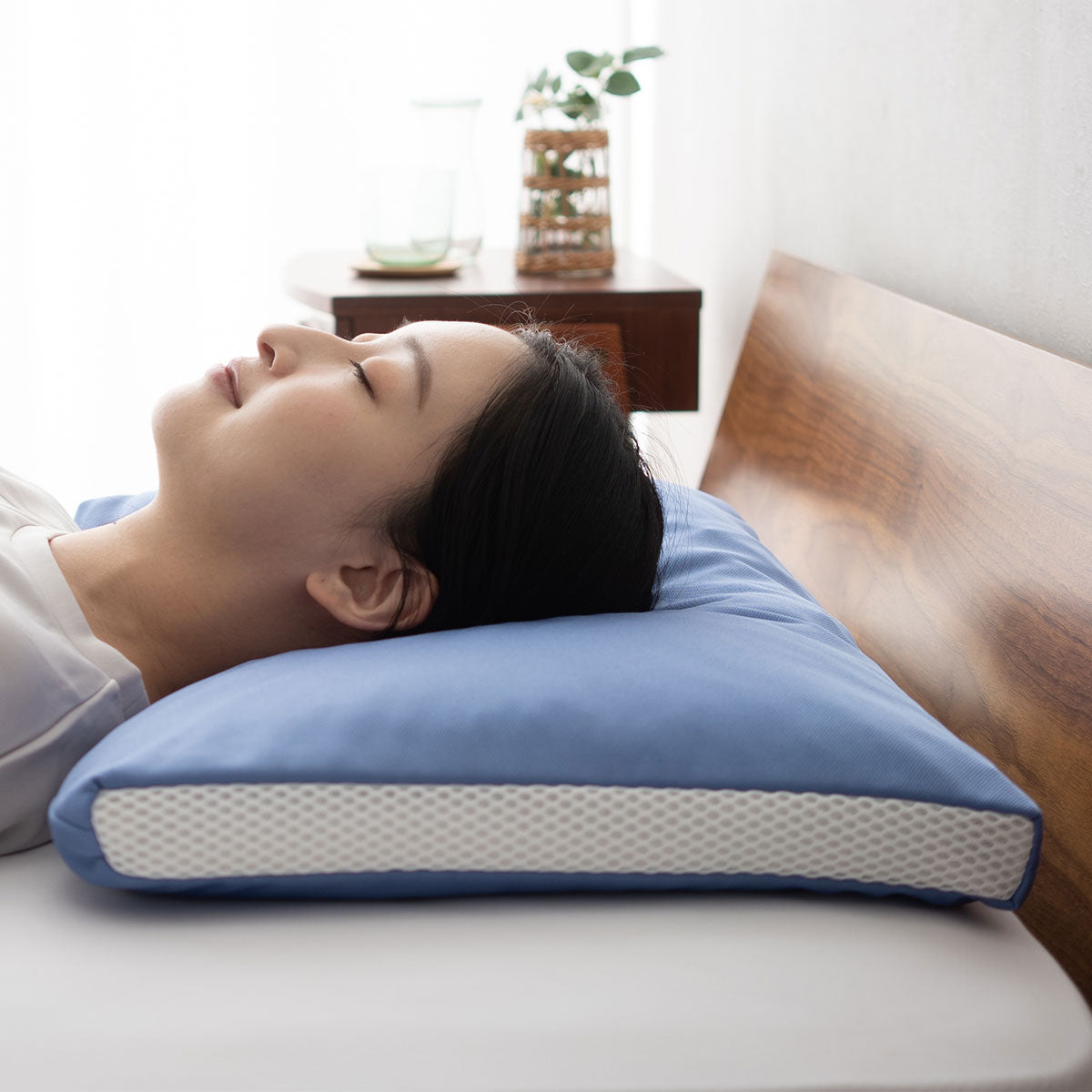 全てが日本製のこだわり抜いた枕 40×60cm パイプ 高め 低め 丸洗いOK