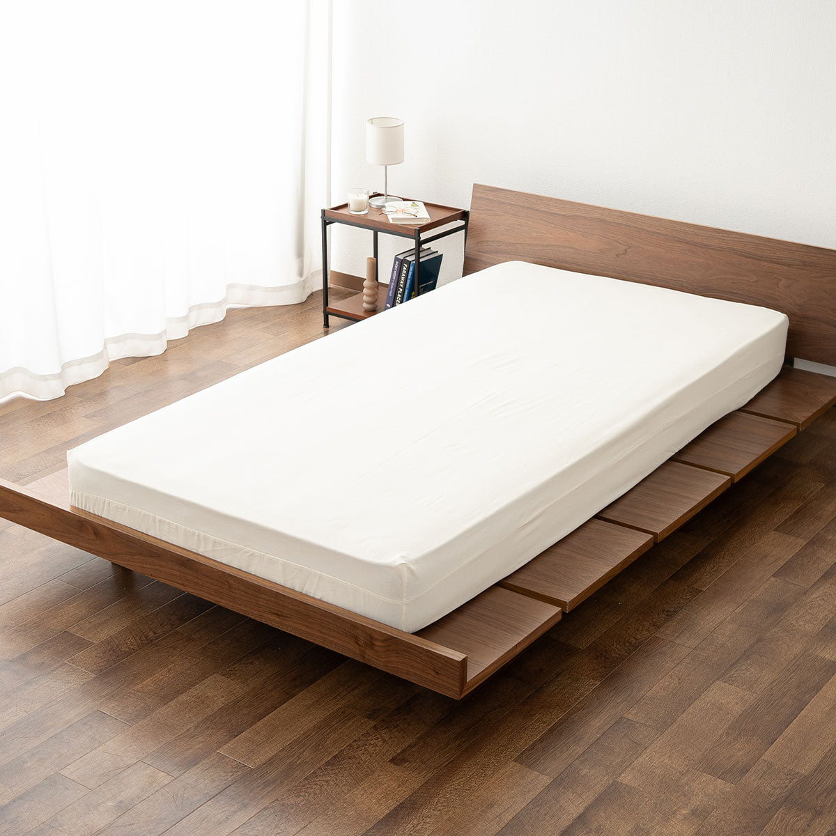 ボックスシーツ セミダブル 日本製 綿100％ 布団カバー PRESSO