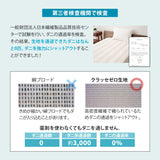ベッドパッド 敷きパッド 抗菌・防臭・防ダニ