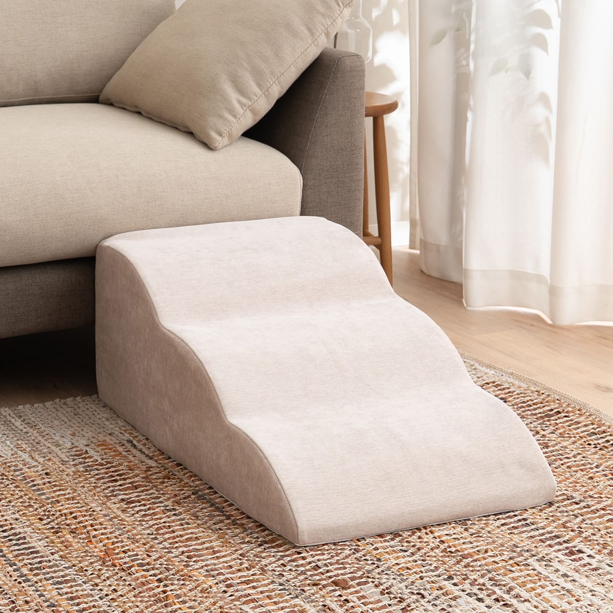 ドッグスロープ 3段 4段 幅45cm 小型犬 パピー シニア スロープ ステップ 階段 踏み台 短足犬 老犬 高齢犬 犬用 ペット用 犬用スロープ ペットスロープ ペットステップ 段差解消 ケガ防止 介護用品 ペット用品