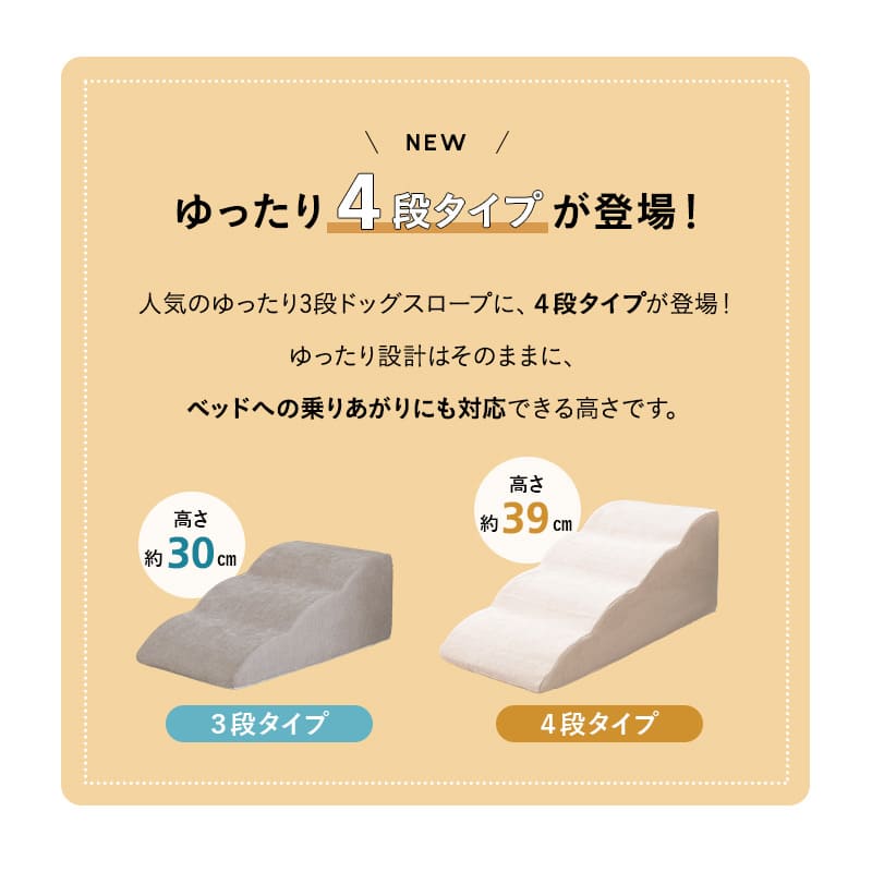 ドッグスロープ 3段 4段 幅45cm 小型犬 パピー シニア スロープ ステップ 階段 踏み台 短足犬 老犬 高齢犬 犬用 ペット用 犬用スロープ ペットスロープ ペットステップ 段差解消 ケガ防止 介護用品 ペット用品