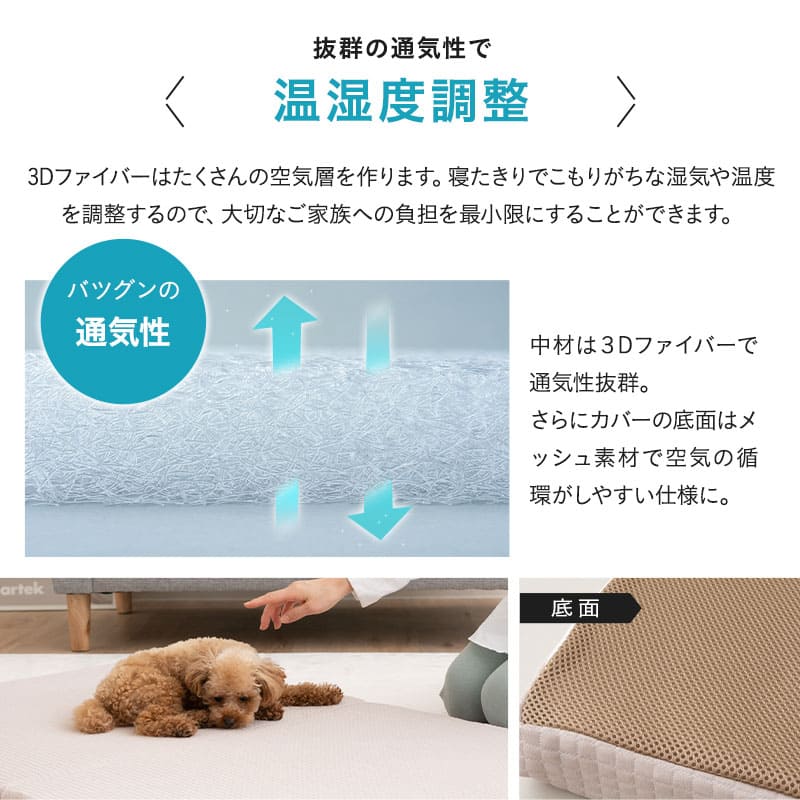 犬用 猫用 介護用マット ロングサイズ ペット用 マットレス 床ずれ防止