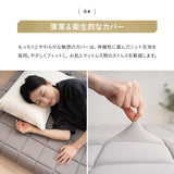 布団マットレス 収納バンド付き 3層構造 極厚 丸巻きタイプ 復元率97％ へたりにくい 低反発ウレタン 高反発ウレタン FUTONマットレス