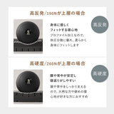 三つ折りマットレス 折りたたみマットレス 極厚 10cm 高反発 高硬度 ウレタン かため 2層構造 6分割設計 寝心地をカスタマイズ可能