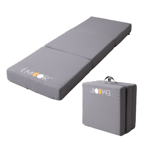 コンパクトマットレス 65×180cm 80×180cm コンパクトサイズ ごろ寝サイズ 三つ折り 折りたたみ 極厚 12cm 高反発 ウレタン かため 抗菌加工