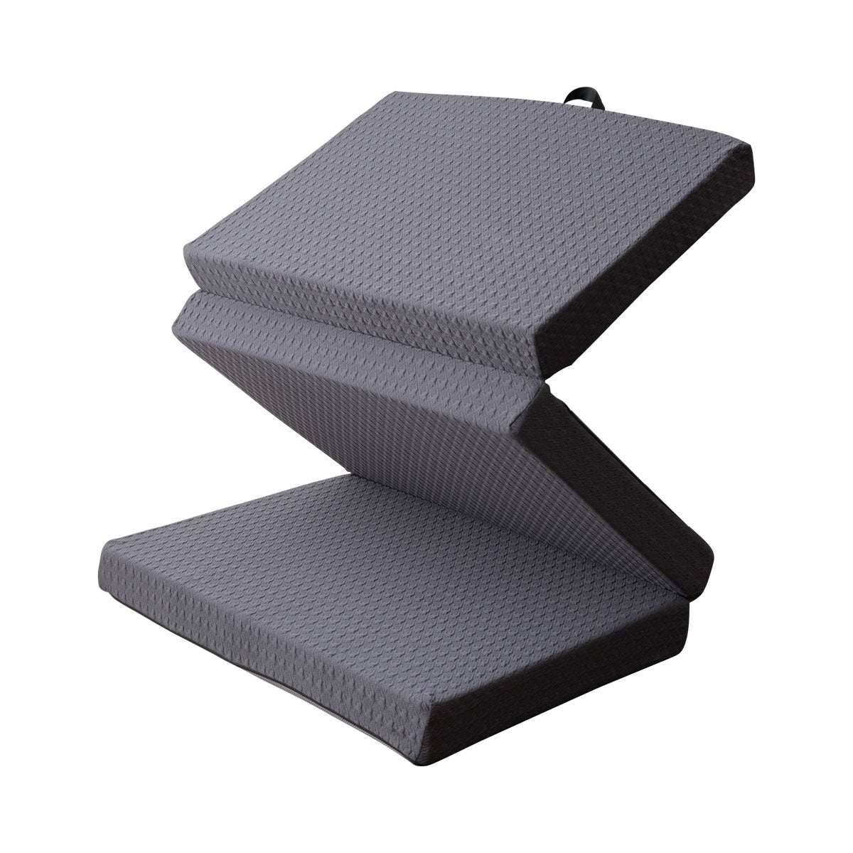 マットレス シングル 三つ折り 折りたたみ 高反発 硬め 高反発マットレス MINT 高反発 マットレス セミシングル 三つ折り 3つ折り 厚さ10cm 3D