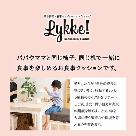 カバーも高さ調節できる お食事クッション 3段 ノーマルタイプ ソファ生地 ベルト付き 子供 キッズ ベビー キッズチェア クッション 座布団