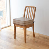 カバーも高さ調節できる お食事クッション 2段 防水タイプ ベルト付き 子供 キッズ ベビー キッズチェア クッション 座布団