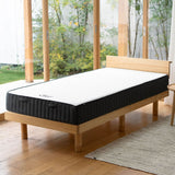 ミレニアム ノンコイルマットレス シングル 極厚 厚み20cm 厚め 寝具 マット millennium ウレタン 3層構造 寝返り 高反発 高密度 軽量 滑り止め加工 メッシュインナー ホワイト 白