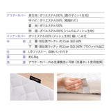 寝心地が選べる 布団マットレス シングルサイズ 収納バンド付き 低反発 高反発 2層構造 リバーシブル わた入りカバー 折りたたみ 三つ折り 3つ折り FUTONマットレス