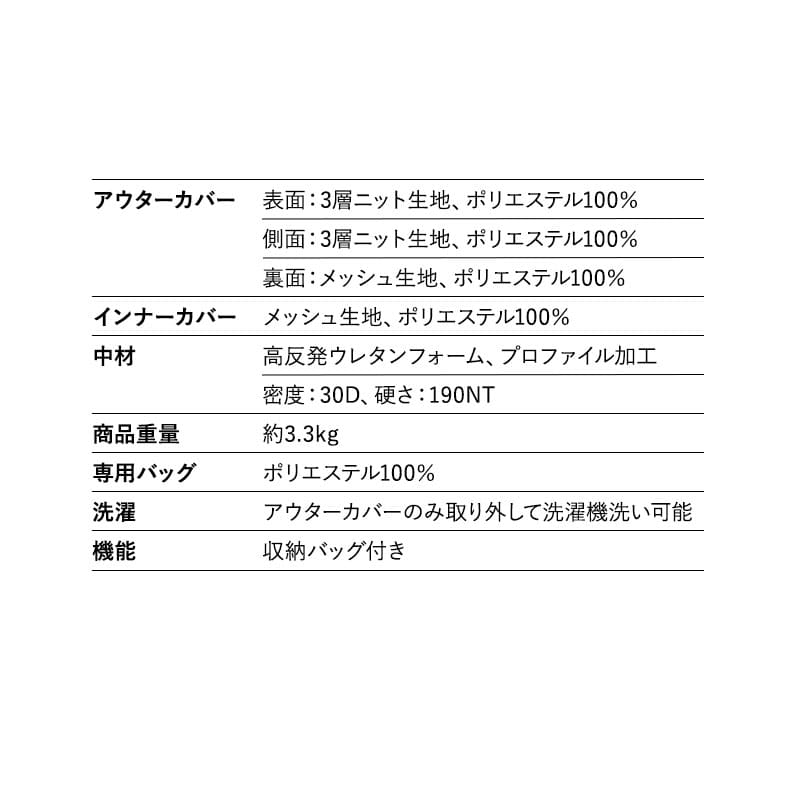 5つ折り ごろ寝マット マットレス 幅65cm コンパクトサイズ 専用バッグ付き 折りたたみ 高反発ウレタン 昼寝 アウトドア 車中泊 狭小住宅 子供用 避難用 来客用
