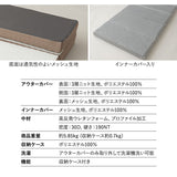 5つ折りマットレス 折りたたみマットレス シングルサイズ 専用バッグ付き ポータブル 折りたたみ 折り畳み 高反発ウレタン 昼寝 アウトドア 車中泊 狭小住宅 子供用 避難用 来客用