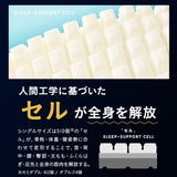 EMOOR PREMIUM MATTRESS プレミアムマットレス シングル セミダブル ダブル フラットタイプ 一枚もの 極厚 20cm 高反発ウレタン 3層構造
