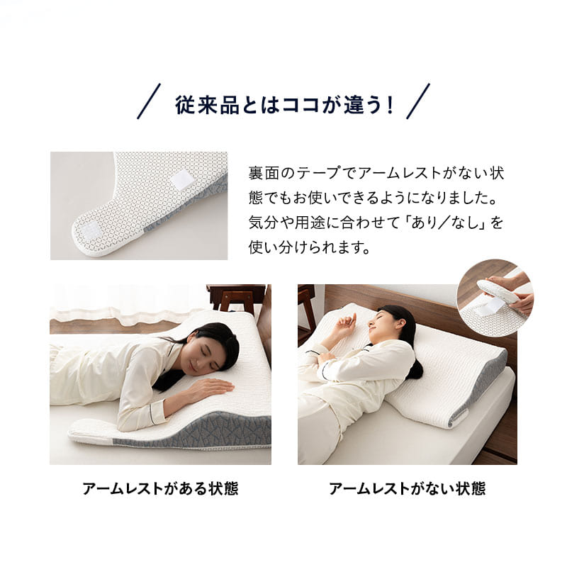 PREMIUM】 プレミアム ボディアッパーピロー 85×75cm 横向き寝対応 高