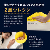 ボディアッパーピロー 85×75cm 上半身枕 傾斜枕 アームレスト 大きい 枕 まくら ピロー カバー付き 3層構造 高さ調節可能 カスタム 体圧分散 仰向け 横向き寝